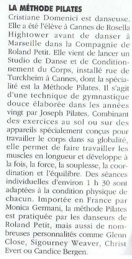 CÔTE Magazine - La Méthode Pilates