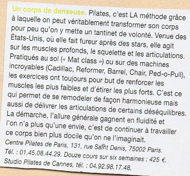 Madame Figaro - Un corps de danseuse